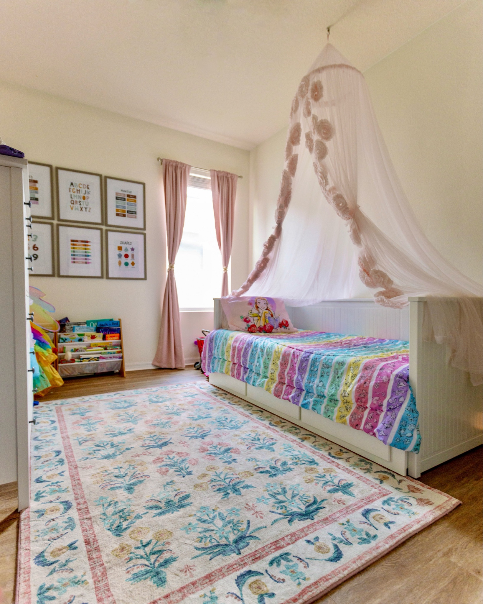 My three-year-old's princess themed room 

#LTKHome #LTKKids #LTKFamily