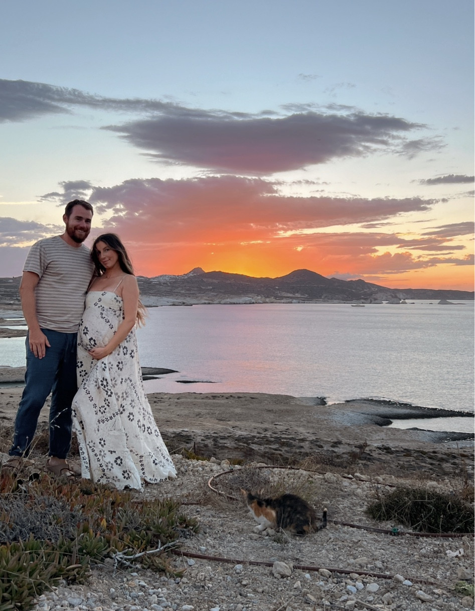 The perfect bump friendly dress for our Babymoon in Greece! 

#LTKStyleTip #LTKBump #LTKTravel