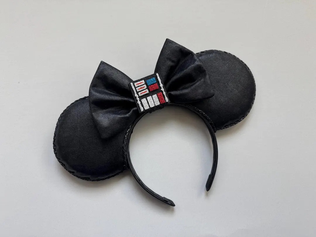 Darth Vader Inspired Mickey Ears - Etsy | Etsy (US)