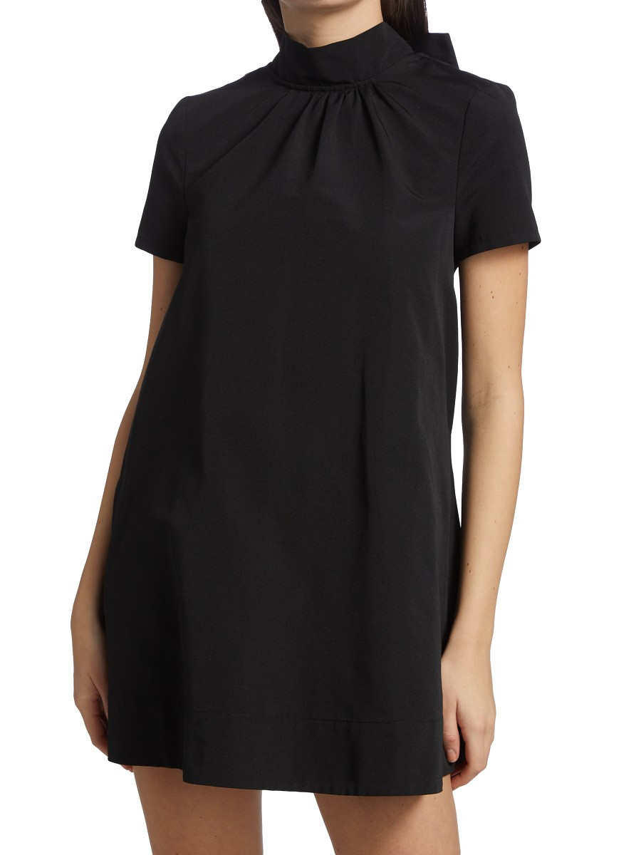 STAUD Women's Ilana A Line Mini Dress - Black - Size S | Saks Fifth Avenue OFF 5TH