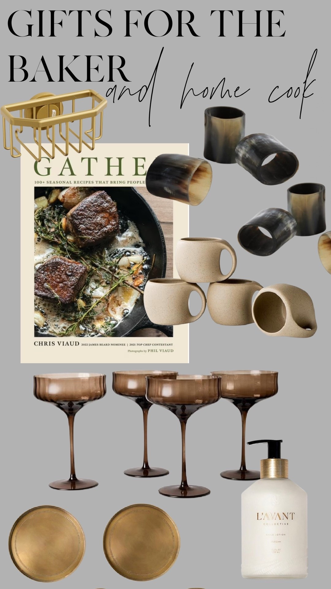 Gifts for the baker and home cook — simple, timeless pieces that elevate every kitchen. From cozy neutral mugs and recipe books to luxe soaps and serveware, these finds make beautiful, thoughtful gifts for anyone who loves to cook or host.

#NeutralHolidayDecor #GiftGuide #KitchenGifts #LTKhome #HolidayGifts #NeutralHomeStyle #AmazonHomeFinds #CozyKitchen

#LTKGiftGuide #LTKHome #LTKHoliday