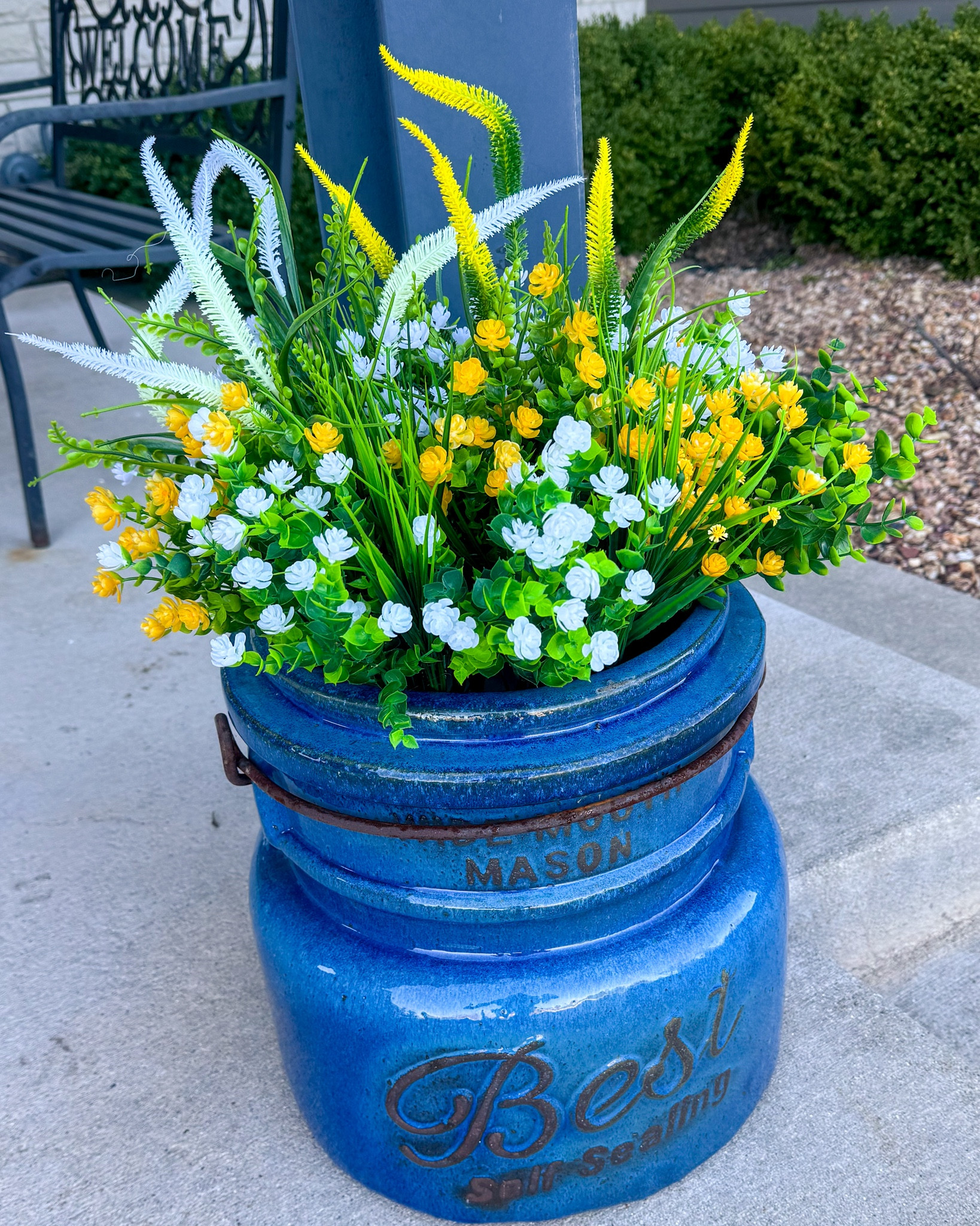 Artificial sun resistant outdoor flowers

#LTKSeasonal #LTKhome