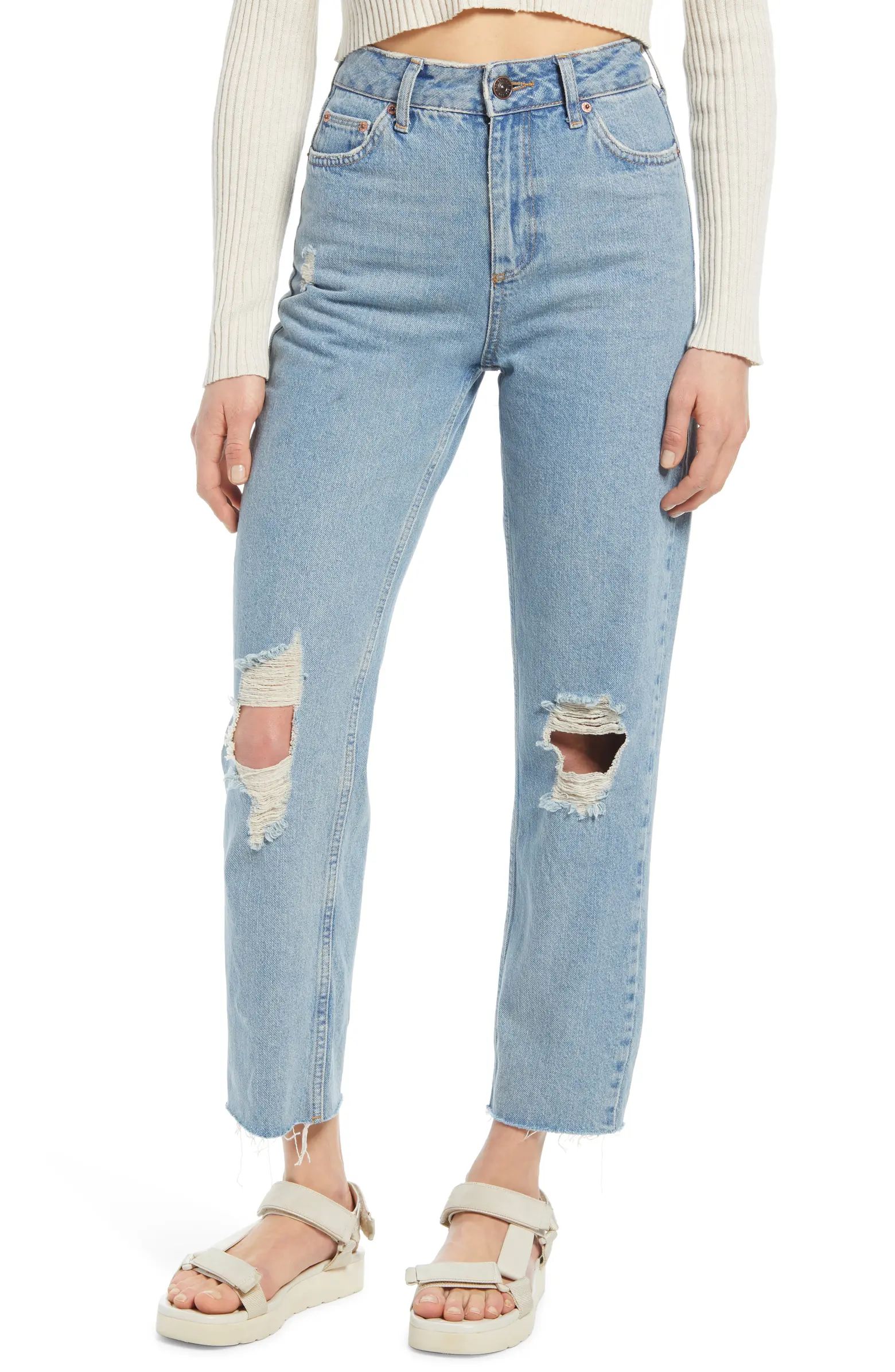 BDG Urban Outfitters Pax Ripped High Waist Jeans | Nordstrom | Nordstrom