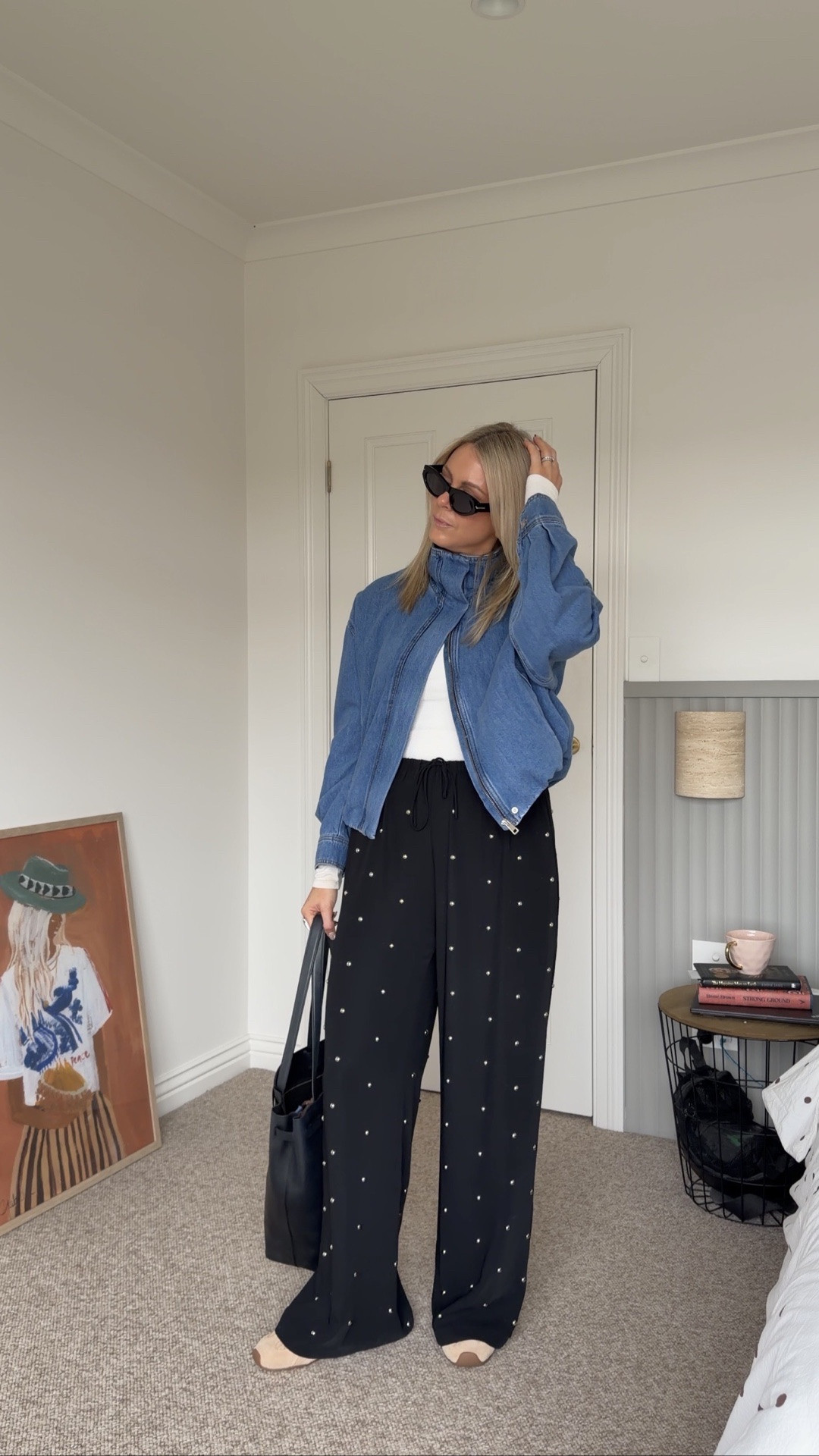 The pants you * need* in your wardrobe. I’m in a 12 in the pants, M in the top and large in the denim bomber ( old Zara but I’ve linked similar!) x

#LTKaustralia #LTKstyletip #LTKwinter