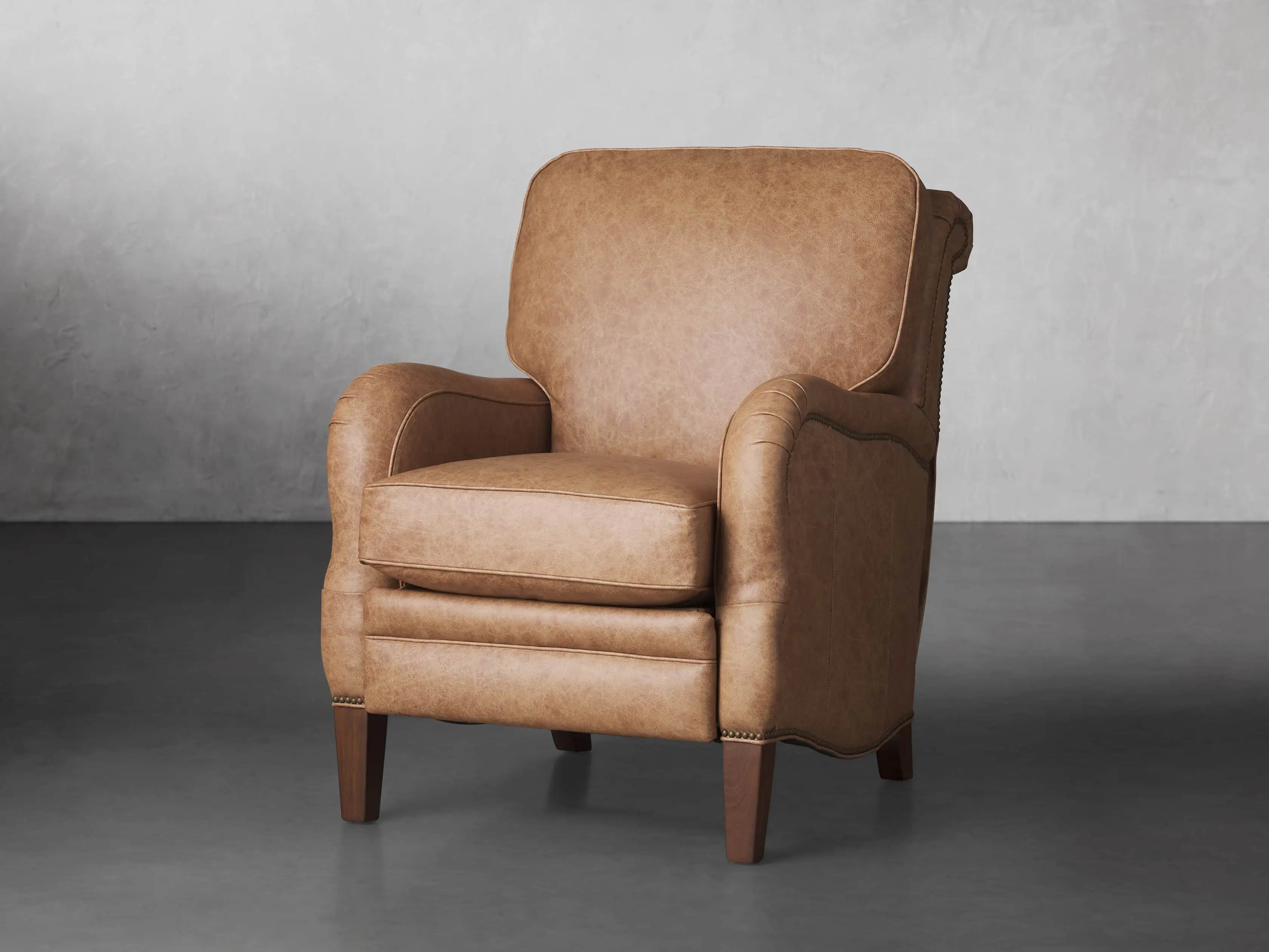 Brooklyn Leather Recliner | Arhaus