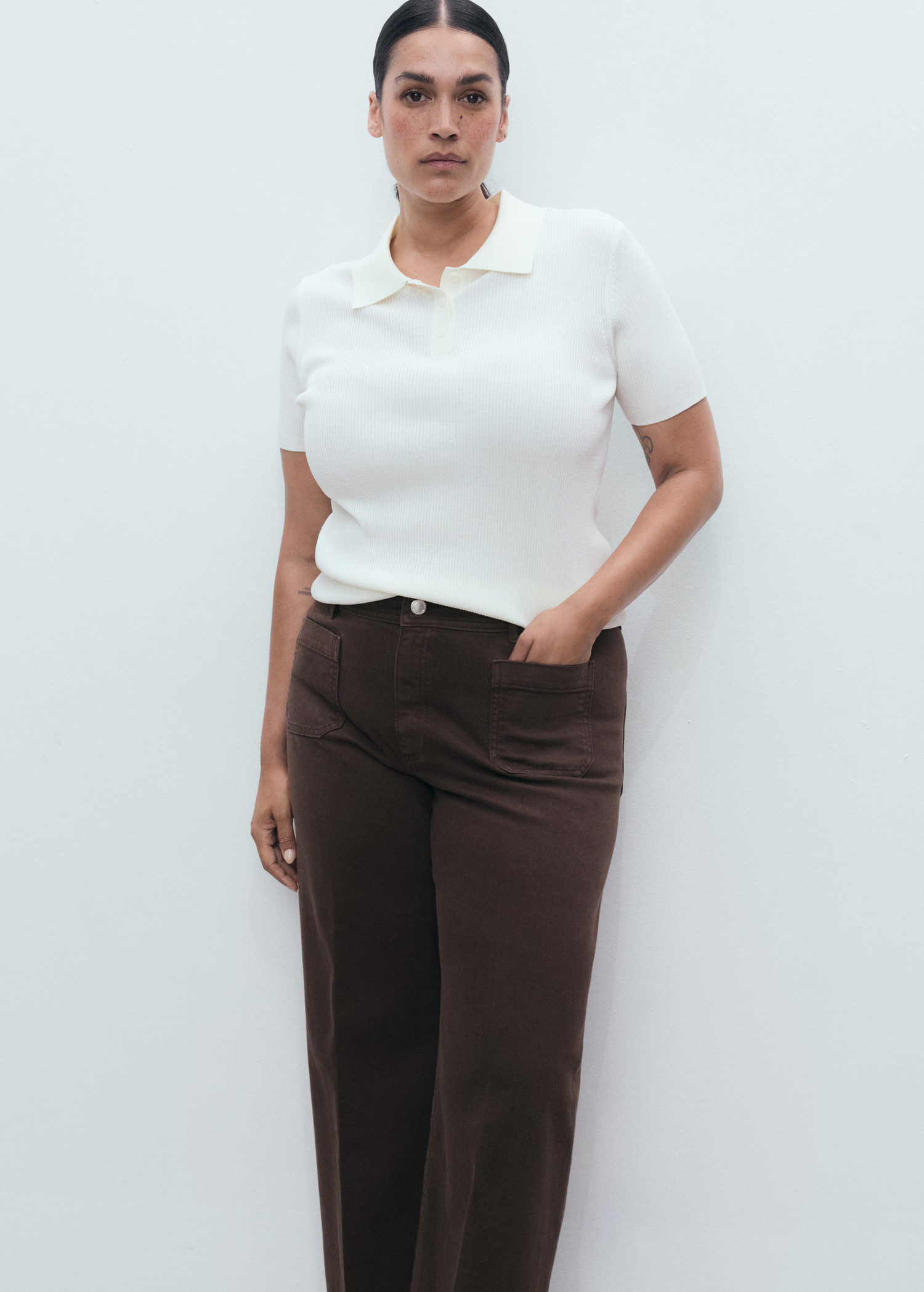 Wide leg jeans with pockets - Women | MANGO USA | Mango (US/MX/AU)