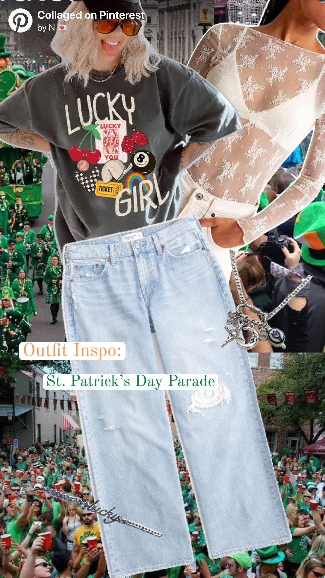 Outfit Inspo: St. Patrick’s Day Parade🍀 Dress up a casual outfit for your city’s St. Patrick’s Day Parade 

#LTKSeasonal #LTKootd #LTKspringtrends