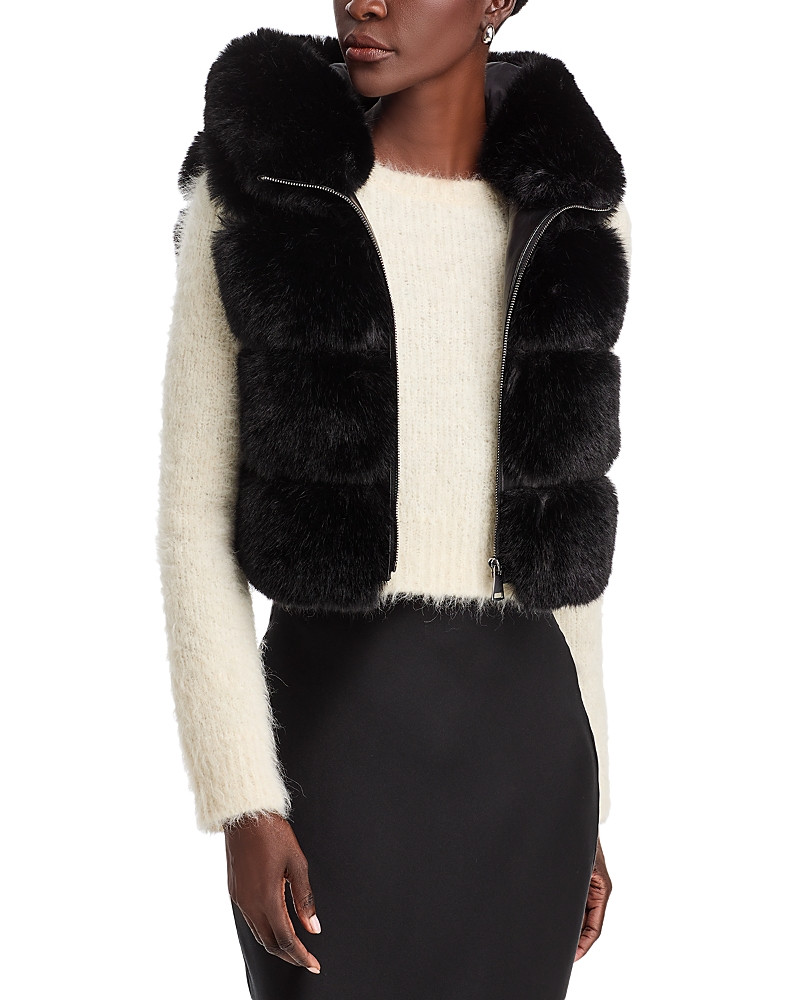 Adrienne Landau The Landau Faux Fur Vest | Bloomingdale's (US)