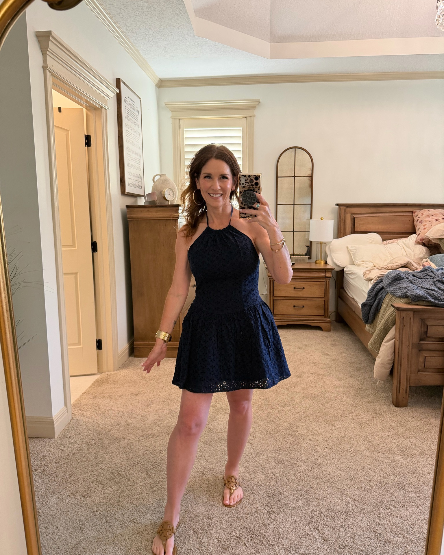 Navy Eyelet sundress

#LTKootd #LTKOver40 #LTKPetite