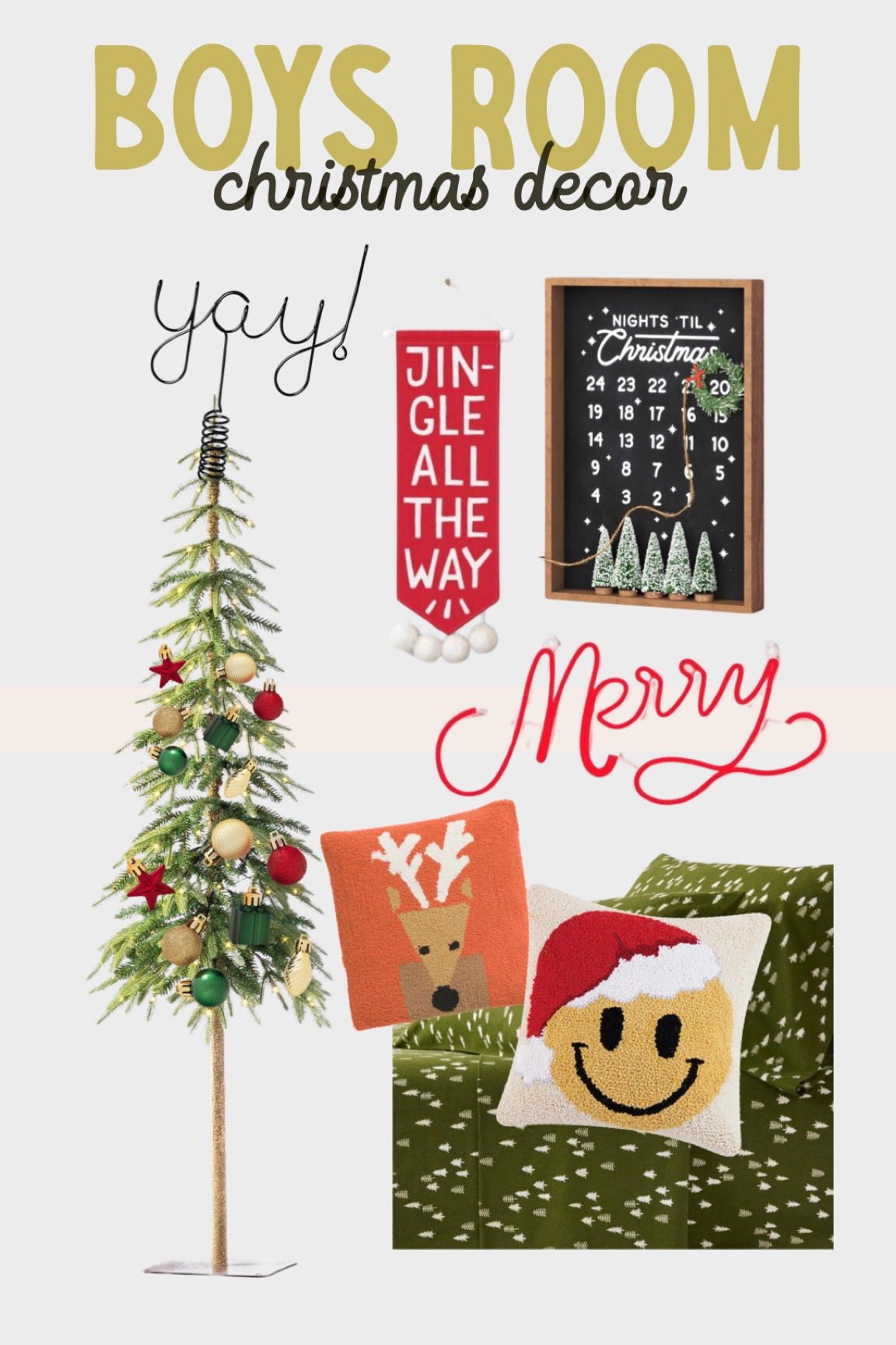 boys room Christmas decor! Skinny Christmas tree 50% off!
#skinnytree #slimtree #christmastree #kidschristmasdecor #holidaysheets #holidaypillows 

#LTKGiftGuide #LTKHolidaySale #LTKHoliday