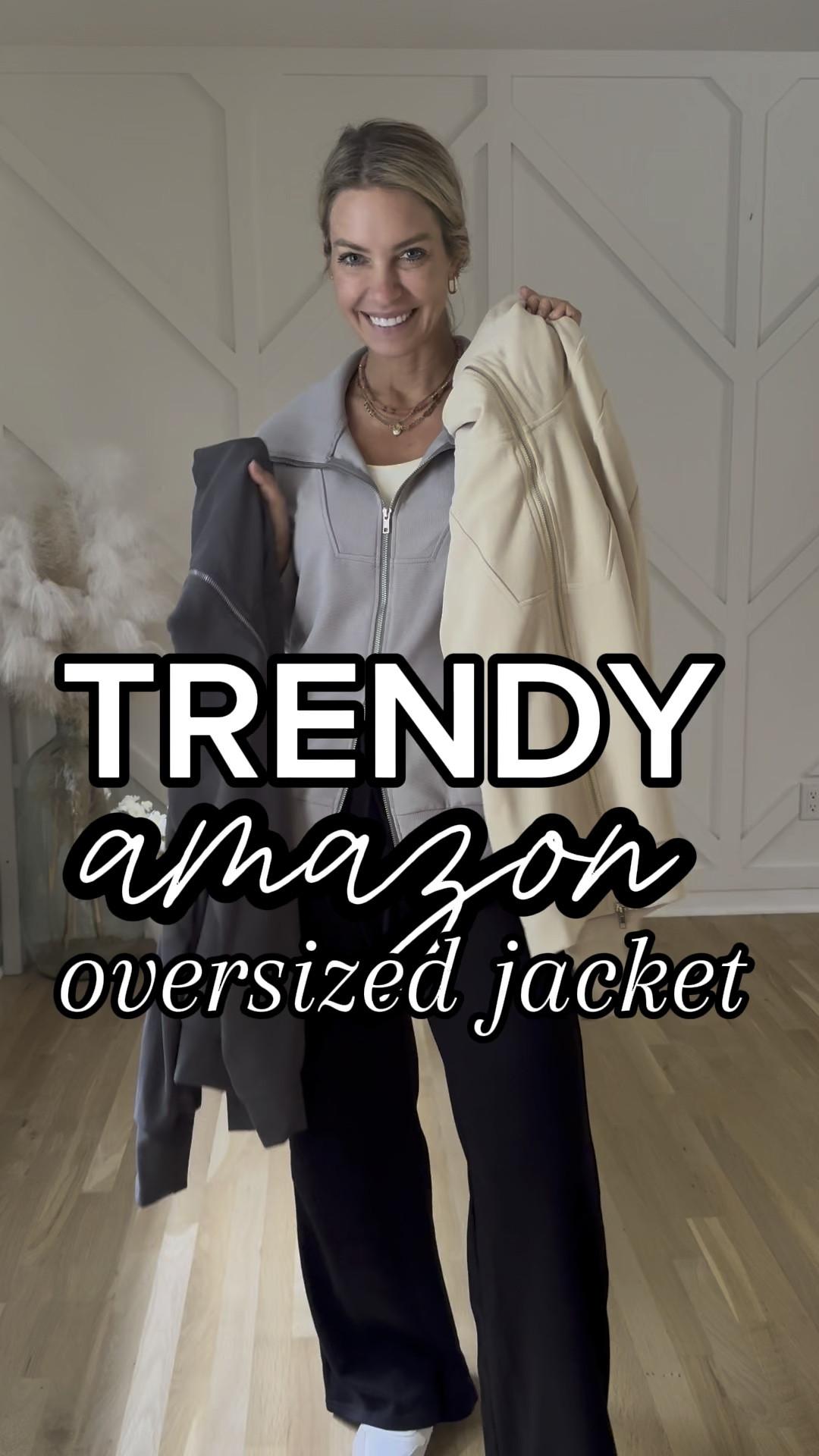 Such a trendy jacket for fall! Love the double zip, ribbed fabric, and the collared casual look. 

9 color options to choose from. 
I’m in a medium 

Insta: bridgetkiene 