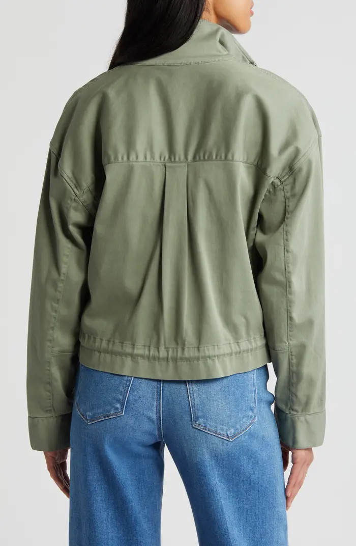 Caslon® Crop Utility Jacket | Nordstrom | Nordstrom