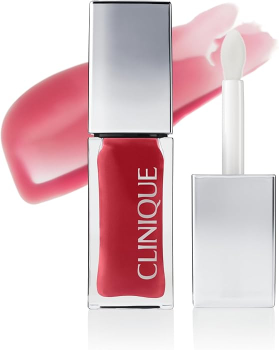 Clinique Pop Lip + Cheek Oil in 3 Iconic Shades in Black Honey, Pink and Nude Honey | Conditions ... | Amazon (US)
