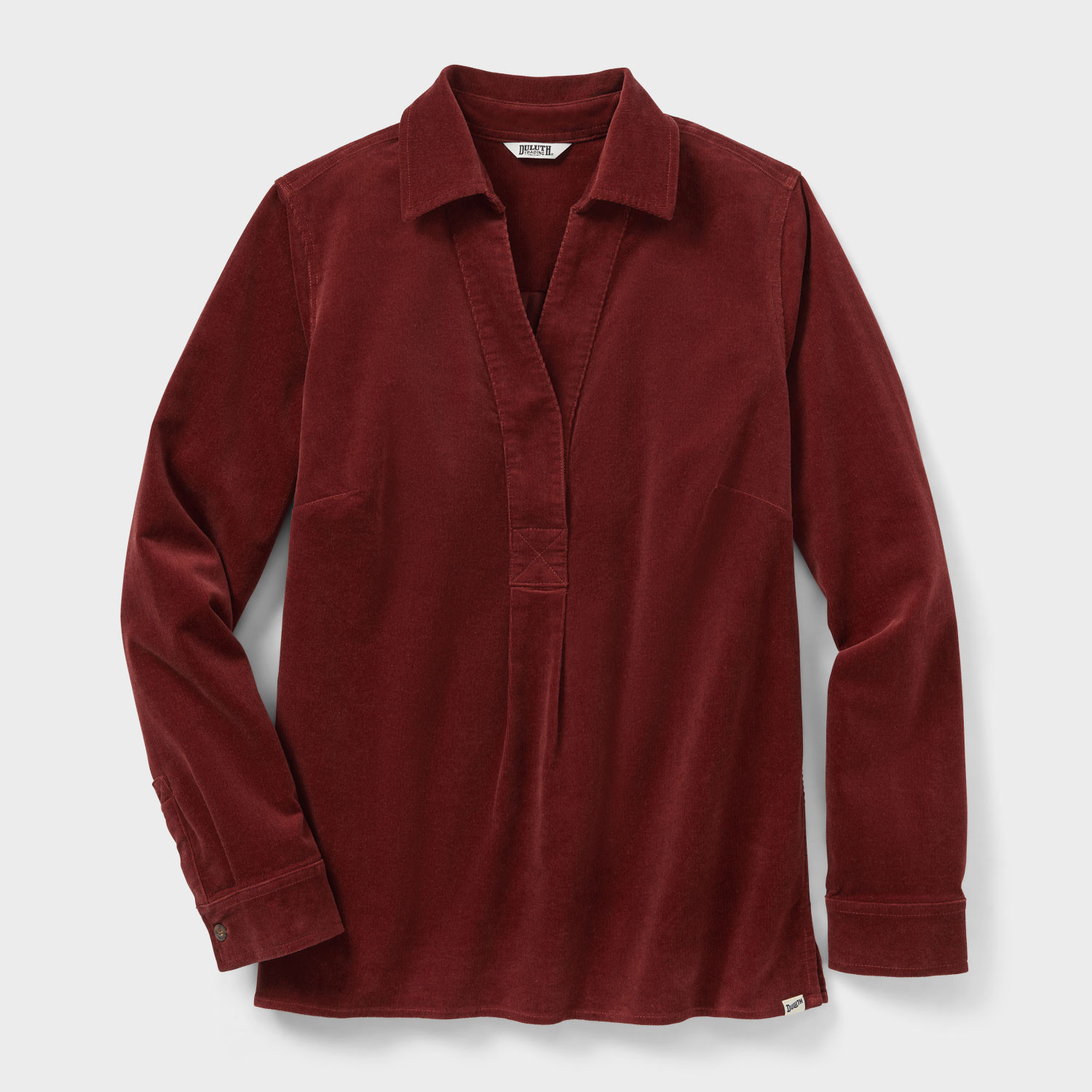 Women's Corduroy Popover Shirt | Duluth Trading Co.
