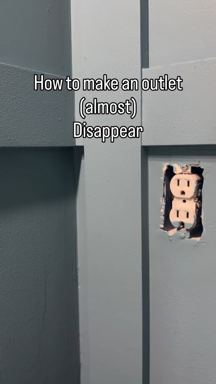 In my book, paintable outlet covers count as magic!

Have you ever used these?