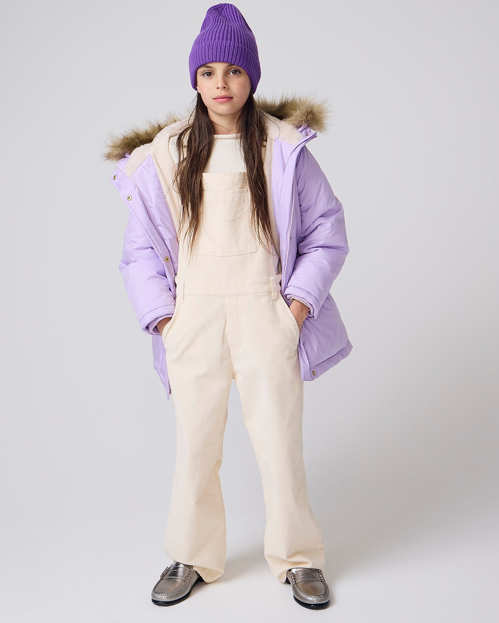 Girls' fishtail parka with PrimaLoft® | J. Crew US
