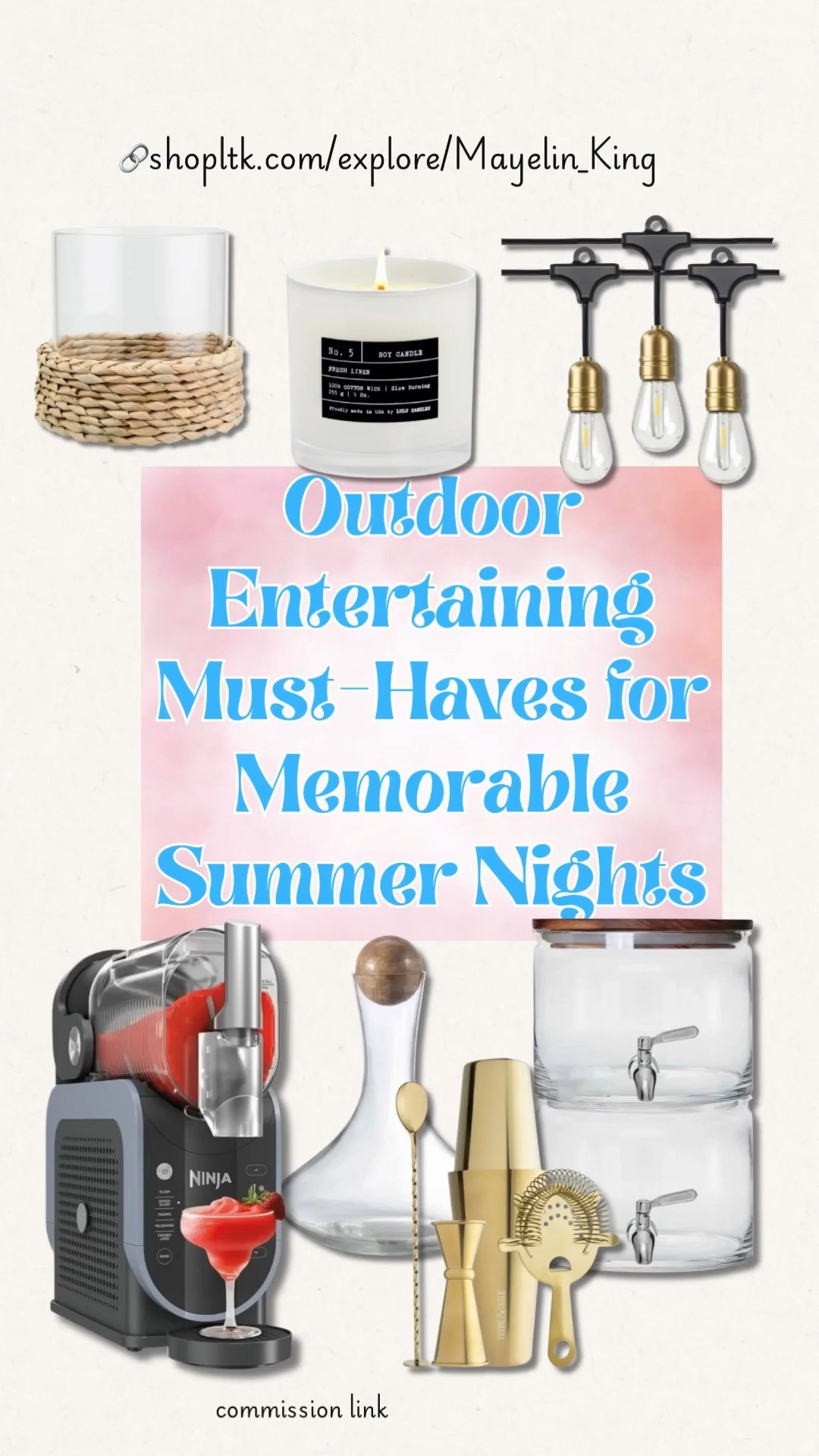 Outdoor Entertaining Must-Haves for Memorable Summer Nights



backyard essentials • summer entertaining • outdoor entertaining ideas • backyard decor • outdoor living • patio essentials • backyard party ideas • summer hosting • outdoor entertaining must haves • backyard upgrades

#LTKSeasonal #LTKHome #LTKfoodie