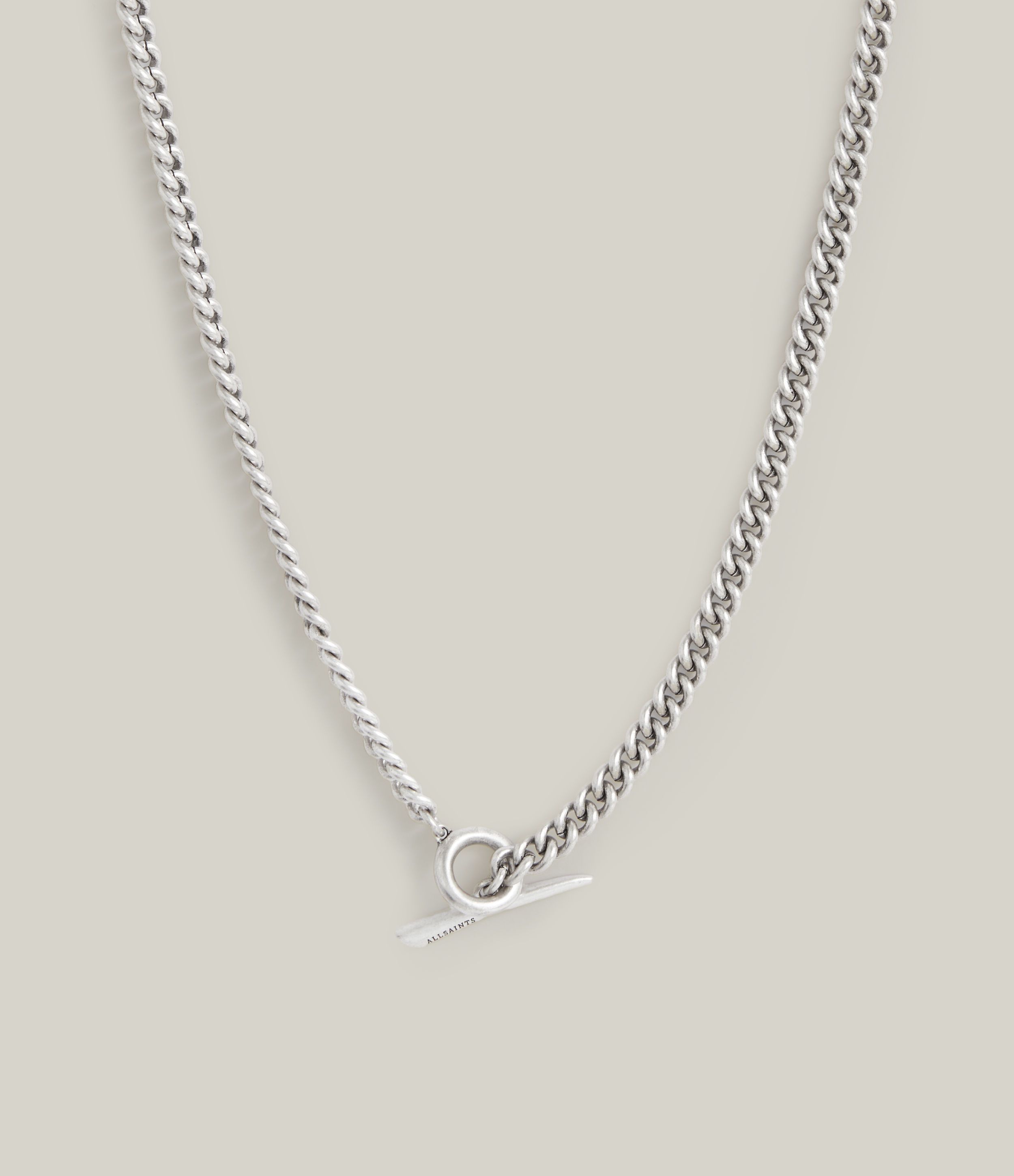 AllSaints Felis Sterling Silver Necklace | AllSaints US