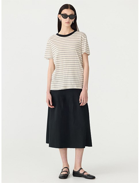Bassike Stripe Classic T.shirt | David Jones | David Jones (Australia & New Zealand)