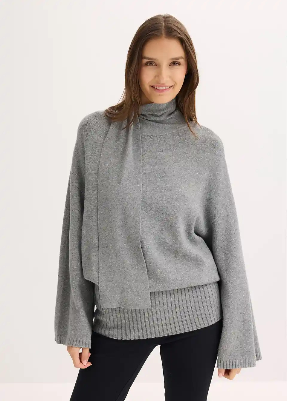 Oversize-Pullover aus softem Viskose-Mix | Bonprix DE