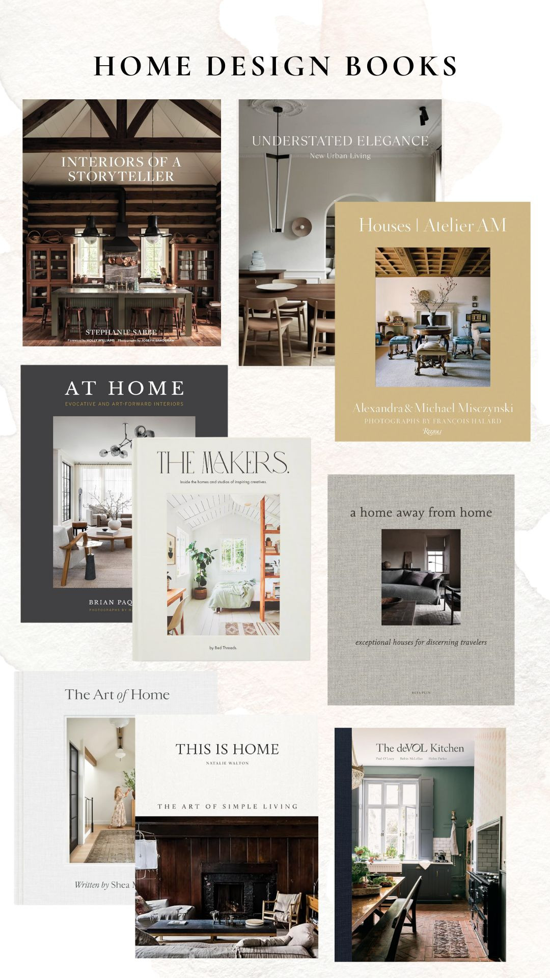 Home decor/design books perfect for coffee table styling!

 

 #LTKHome