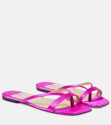 Maelie satin sandals | Mytheresa (US/CA)