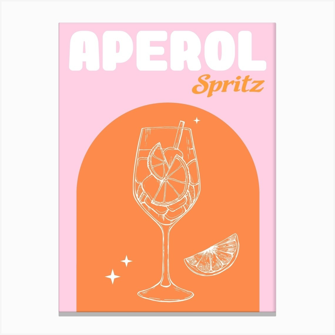 Aperol Canvas Print | Fy! (UK)