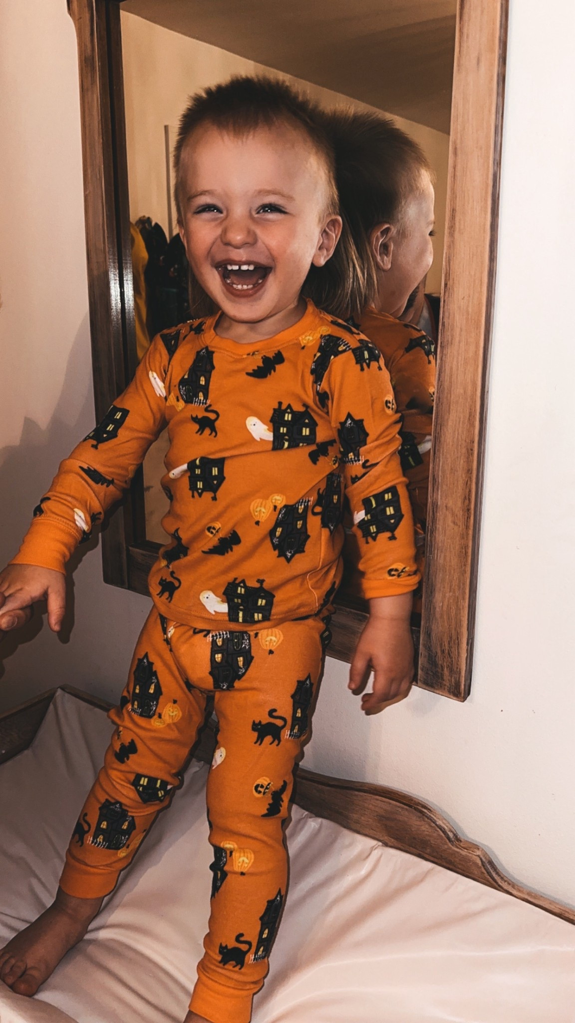 Halloween/ pajamas/ set/ toddler/ boy/ cute/ long sleeve/ long pants/ spooky/ ghost/ haunted house/ pumpkin 

#LTKKids #LTKSeasonal #LTKBaby