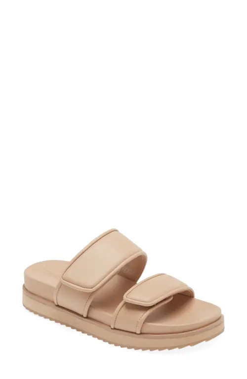 Open Edit Finley Slide Sandal in Beige at Nordstrom, Size 7 | Nordstrom