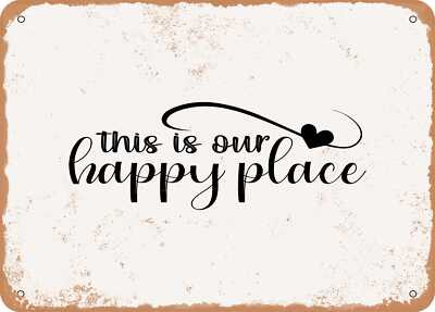 METAL SIGN - This is Our Happy Place - Vintage Look Sign | eBay | eBay US