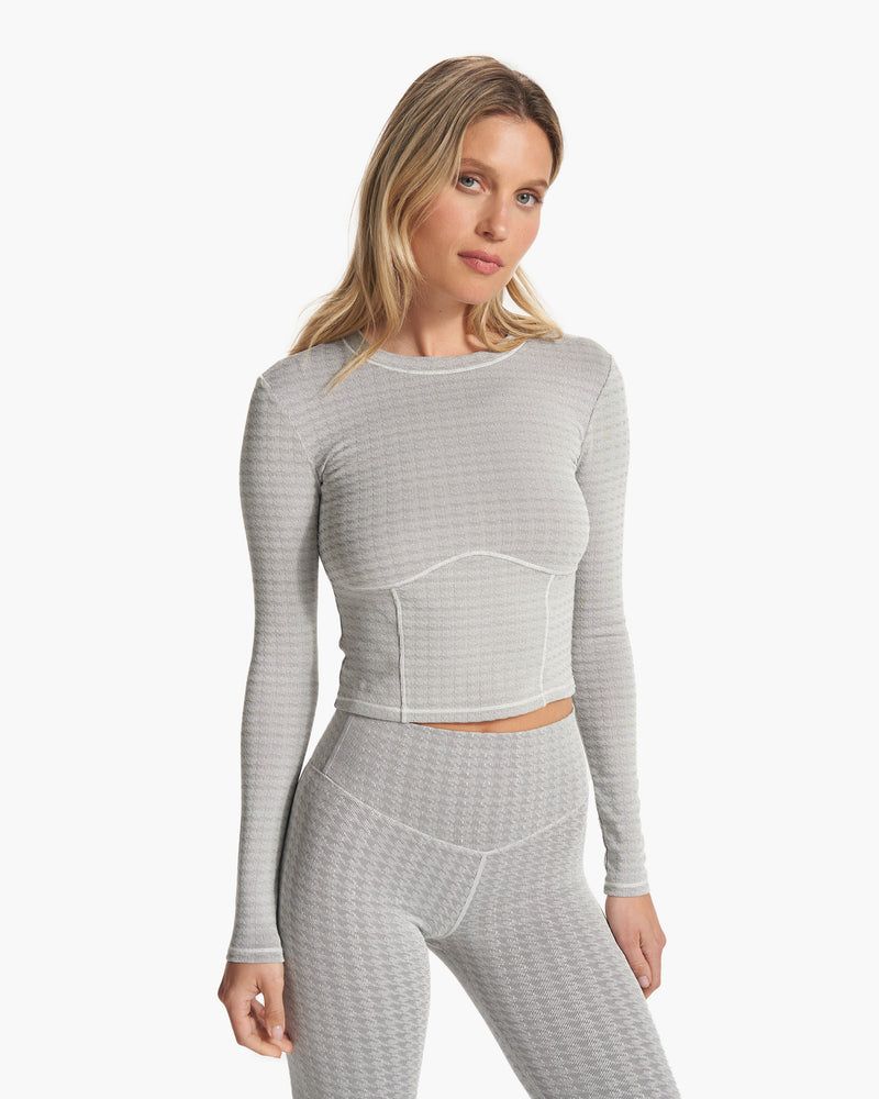 Long Sleeve Textured Chilled Out Top | Vuori Clothing (US & Canada)