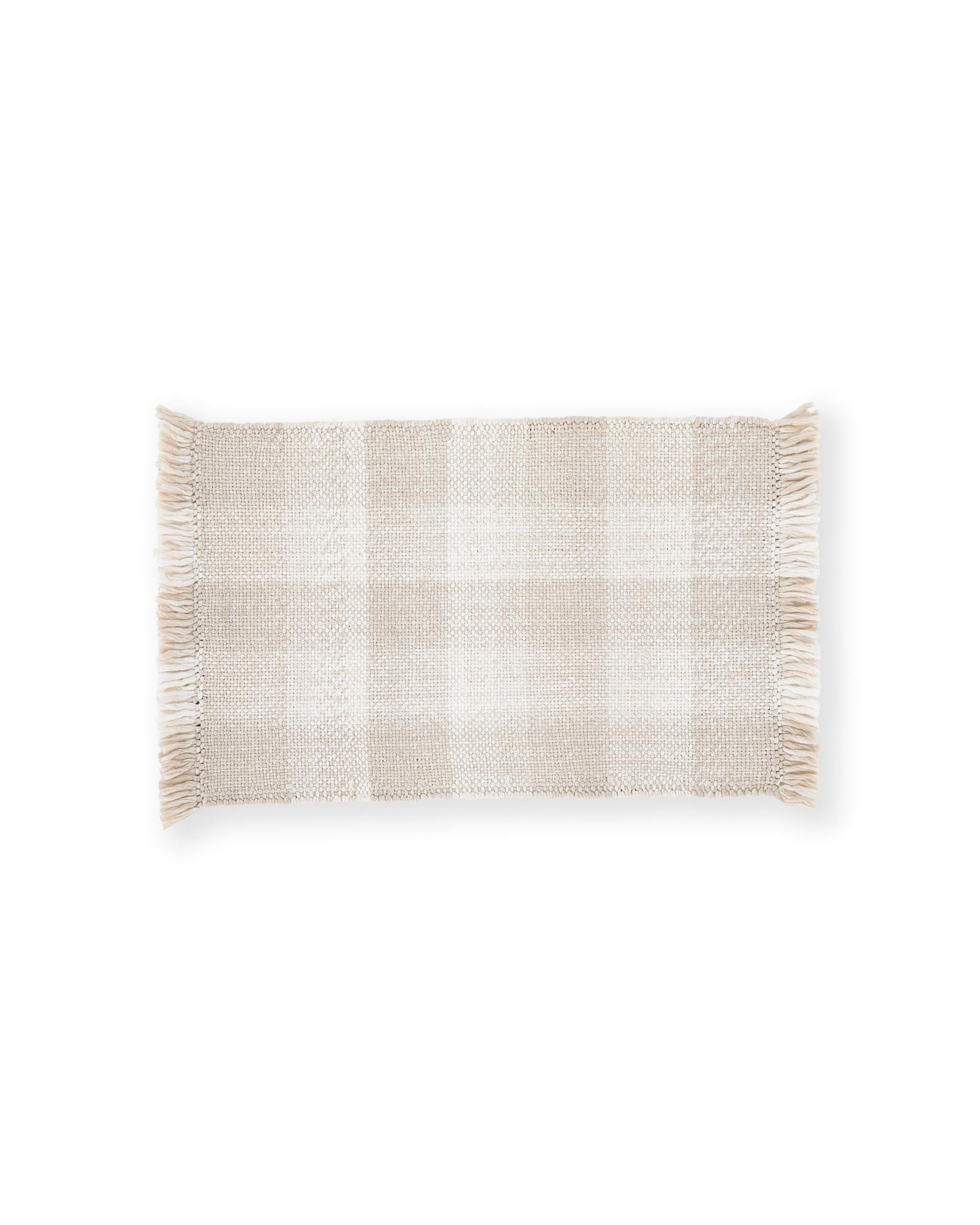 Gingham Rug | Serena and Lily