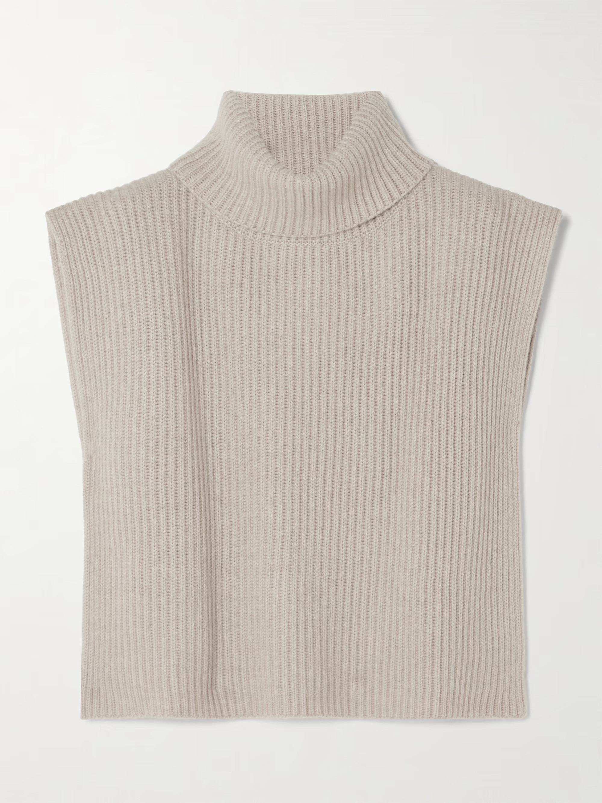 Ribbed cashmere turtleneck dickey | NET-A-PORTER (US)