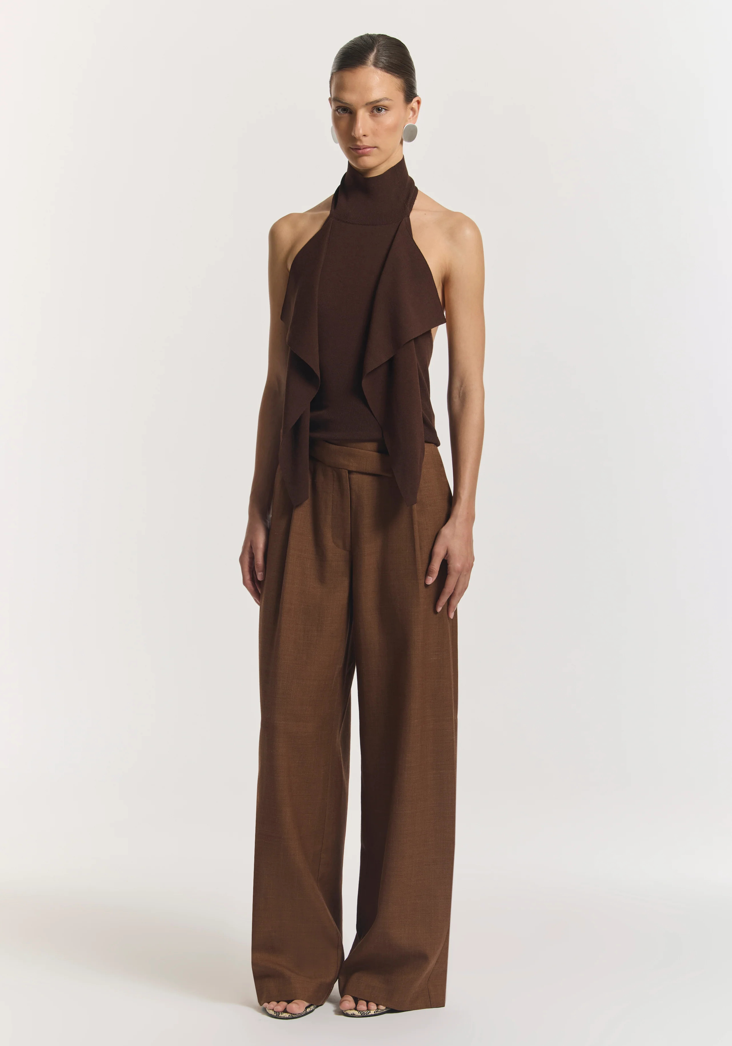 Columbus Wool Trouser | VIKTORIA & WOODS | Viktoria & Woods