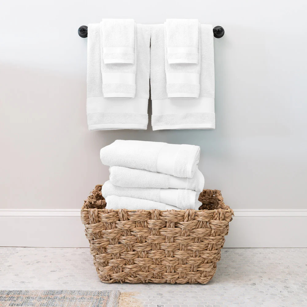 Ultra Soft 100% Cotton 4-Piece Bath Towel Set | Linens & Hutch | Linens and Hutch