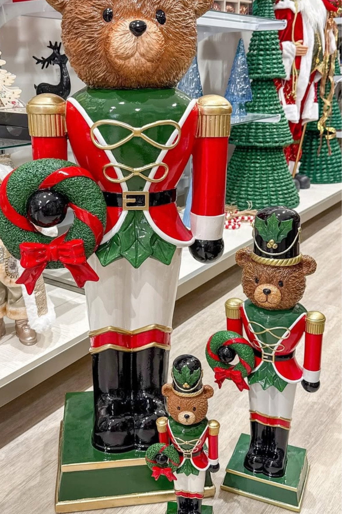 Viral Bear 
Bear solider 
Bear nutcracker 
Holiday find 
Bear decor 


#LTKSeasonal #LTKfamily #LTKhome