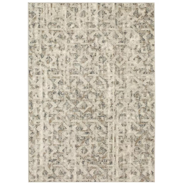 Eliot Geo Area Rug Gray - Threshold™ | Target