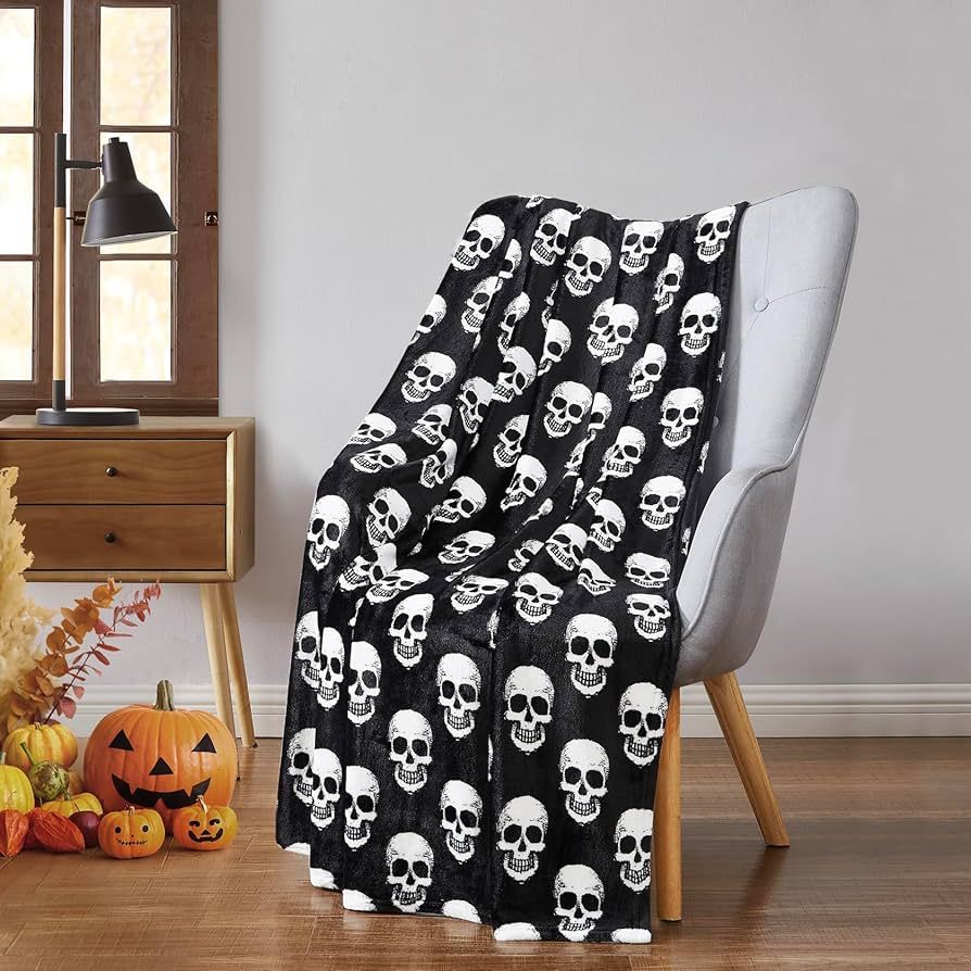 GoodGram Ultra Soft & Plush Autumn & Halloween Chic Themed Oversized Accent Throw Blankets - Asso... | Amazon (US)