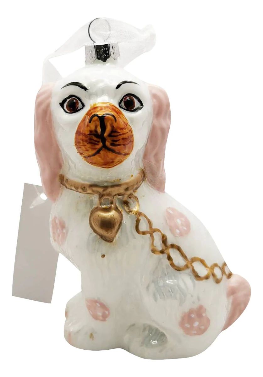 Staffordshire Dog Ornament (2 Color Options) | Teggy French