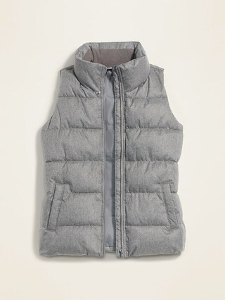 Frost-Free Textured Puffer Vest for Women | Old Navy (US)