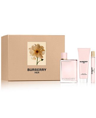 Burberry 3-Pc. Her Eau de Parfum Gift Set - Macy's | Macy's