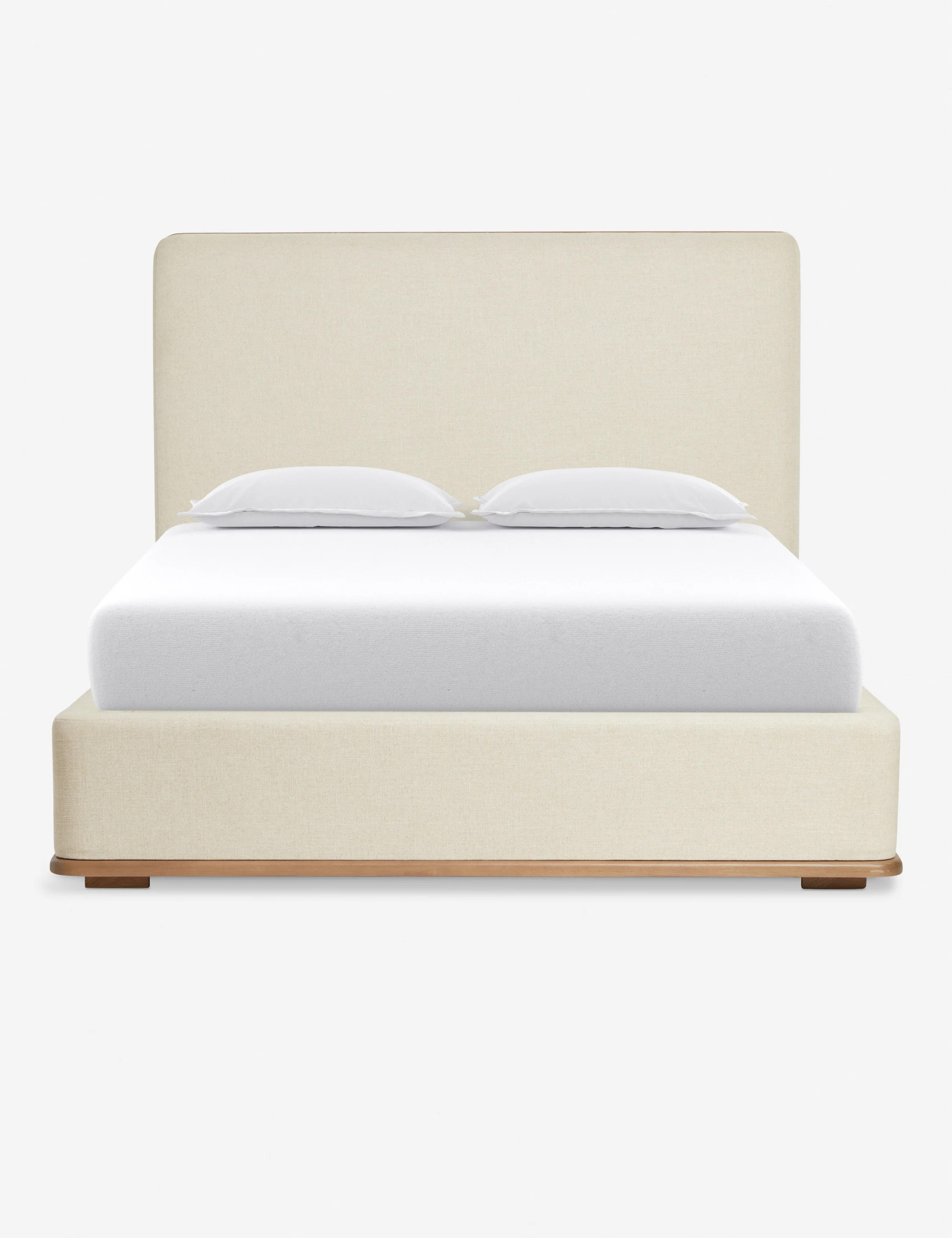 Delphine Bed by DISC Interiors, Natural Linen Weave | Lulu and Georgia 