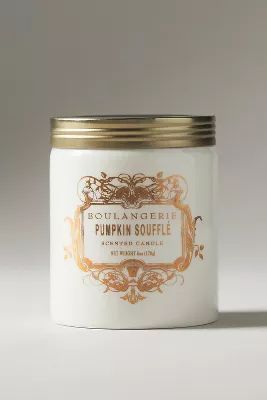 Boulangerie Pumpkin Soufflé Jar Candle | Anthropologie (US)