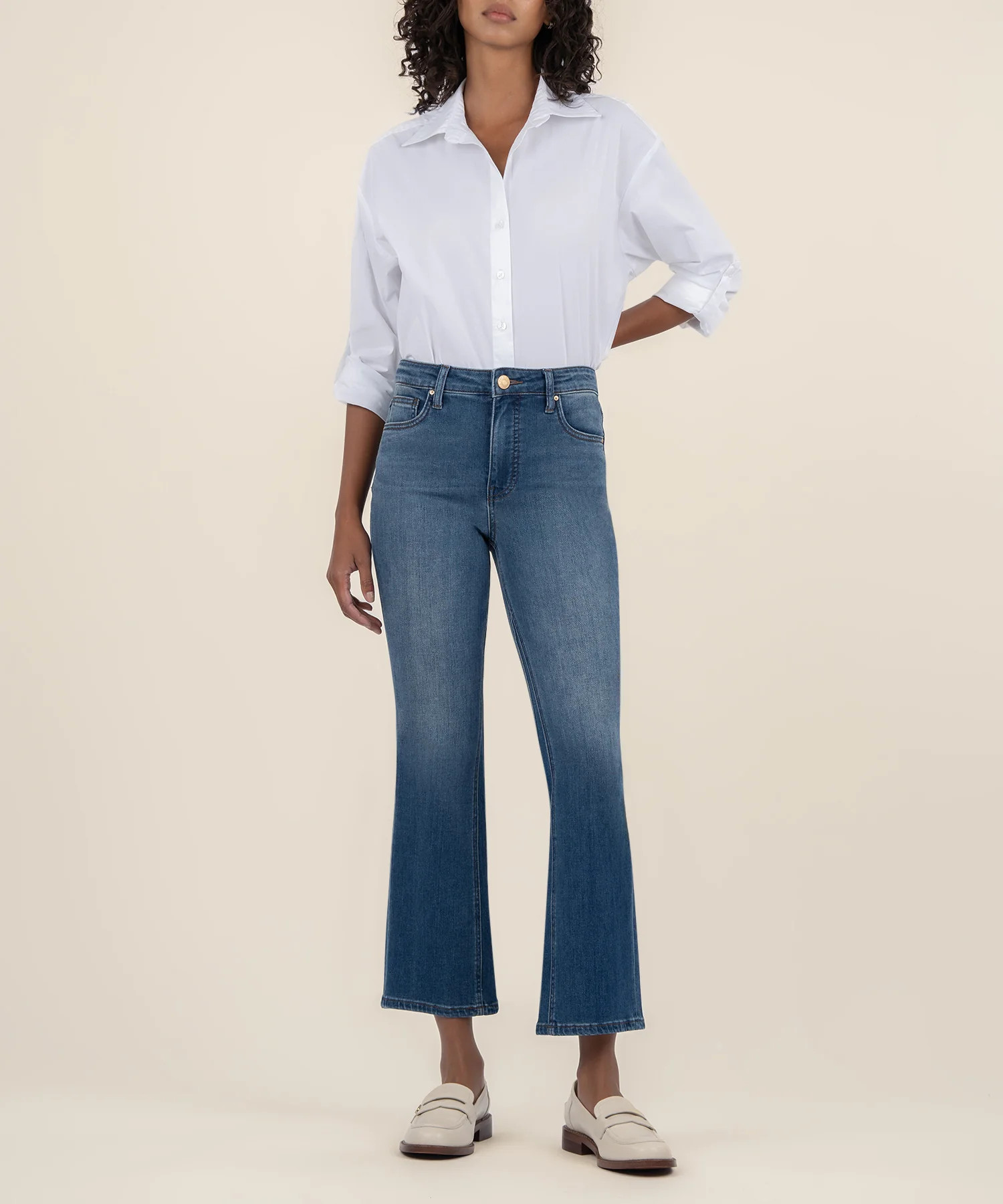 Kelsey High Rise Ankle Flare - Kut from the Kloth | Kut From Kloth