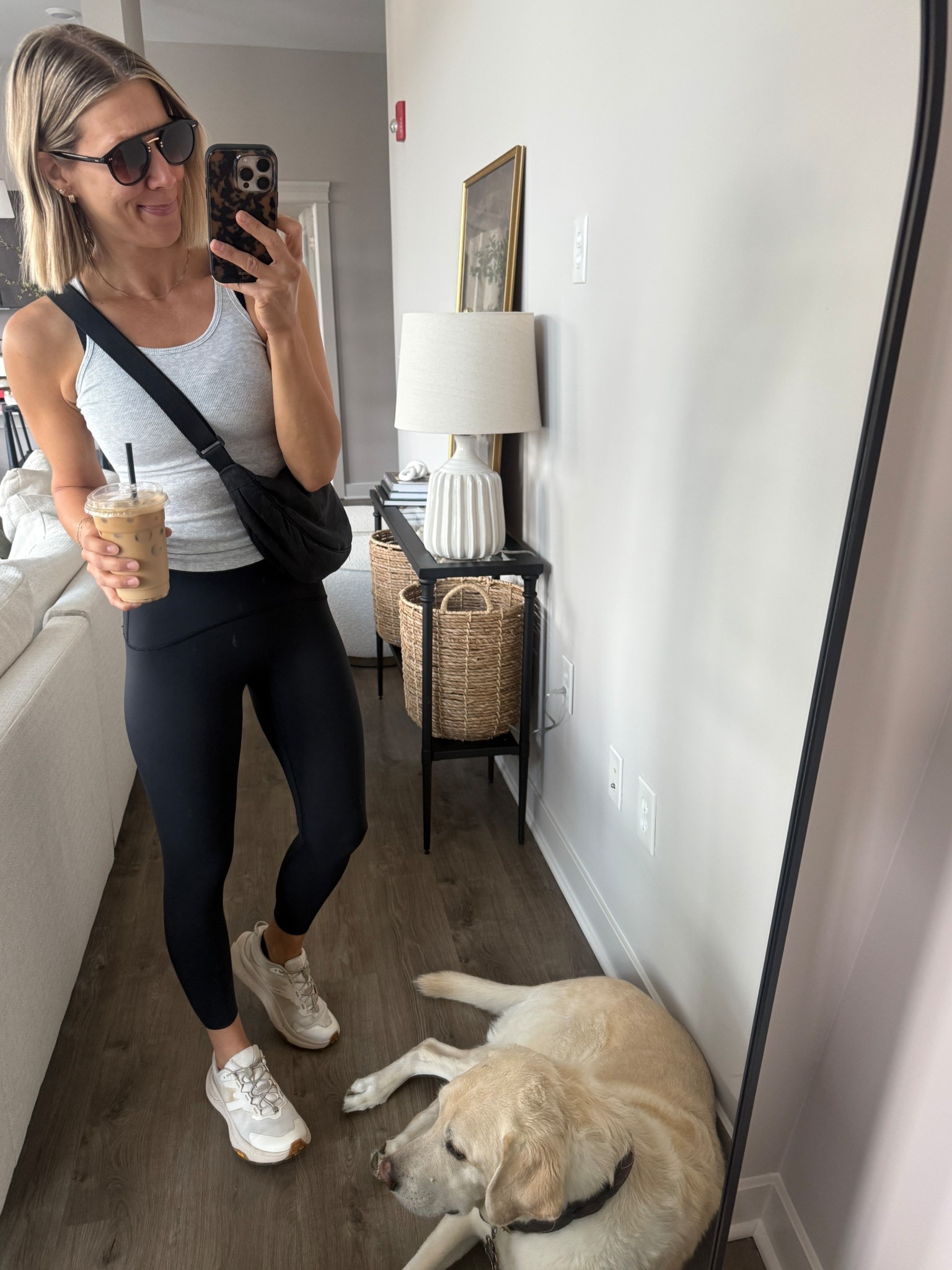 Wearing small sports bra, small leggings, 2 tank (Spanx Code: LAWXSPANX - first time purchase only) 

#LTKFindsUnder100 #LTKStyleTip #LTKActive