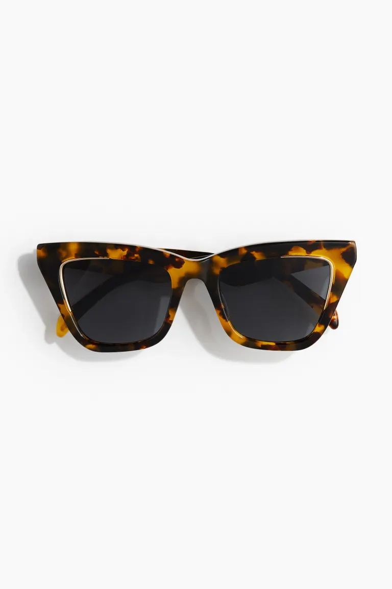 Polarized Sunglasses - Brown/tortoiseshell-patterned - Ladies | H&M US | H&M (US + CA)