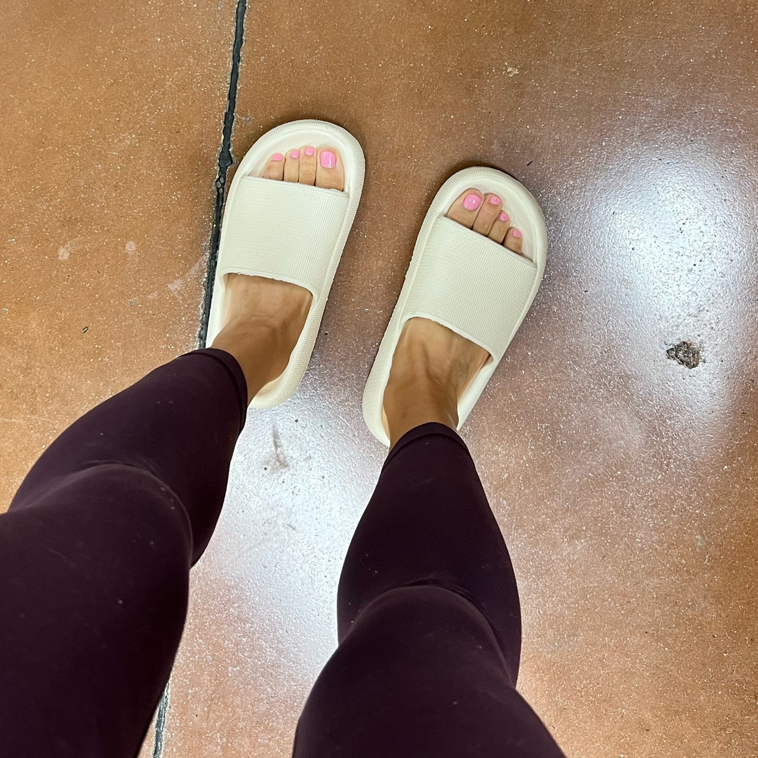 my go to summer slide shoe! 
color on my toes: OPI Tagus In a Selfie 💅🏽

#LTKFind #LTKSeasonal #LTKunder50