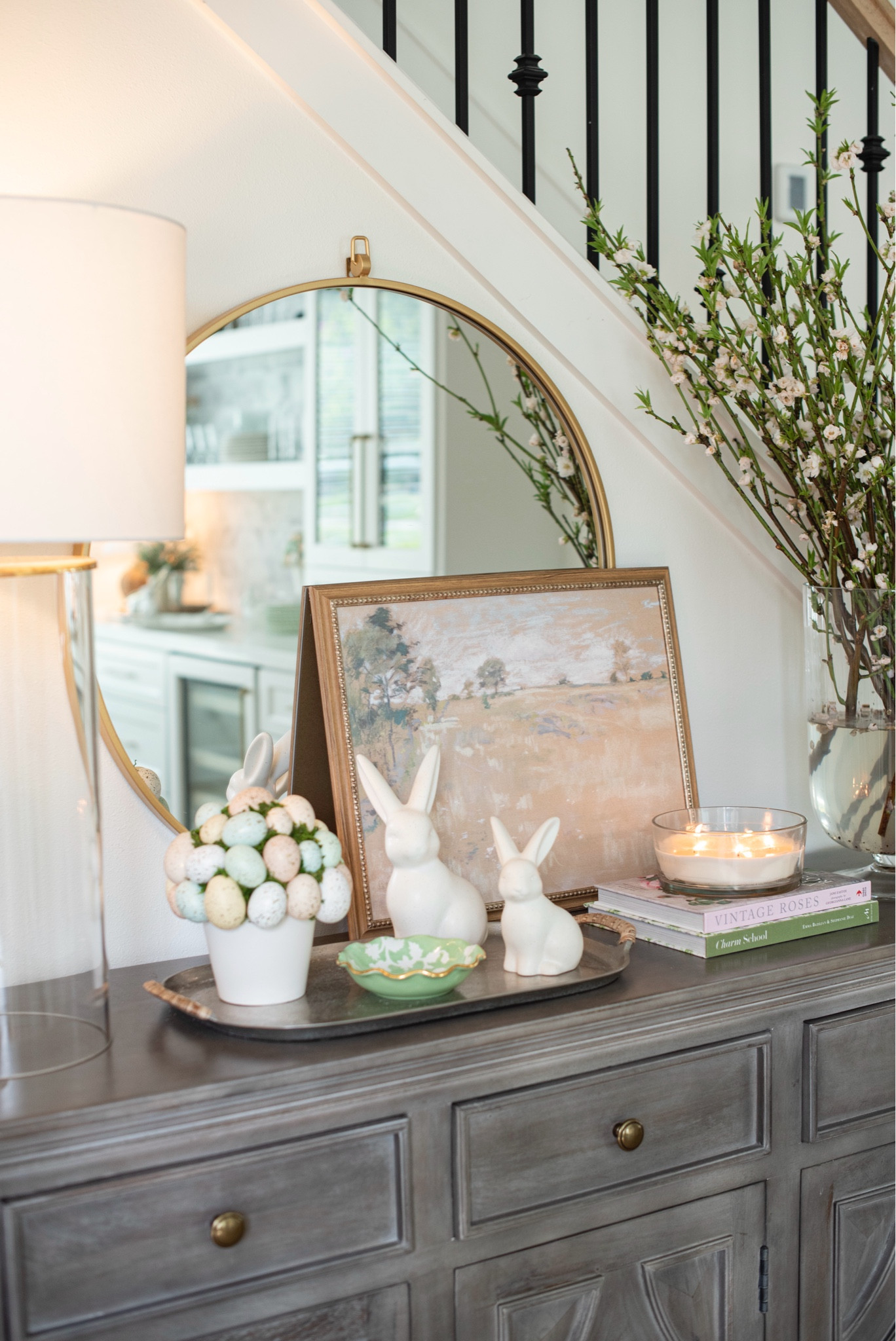 Entryway styling for Easter 

Spring decor
Grandmillenial 
Table
Bunny
Artwork
Target

#LTKstyletip #LTKhome #LTKSeasonal