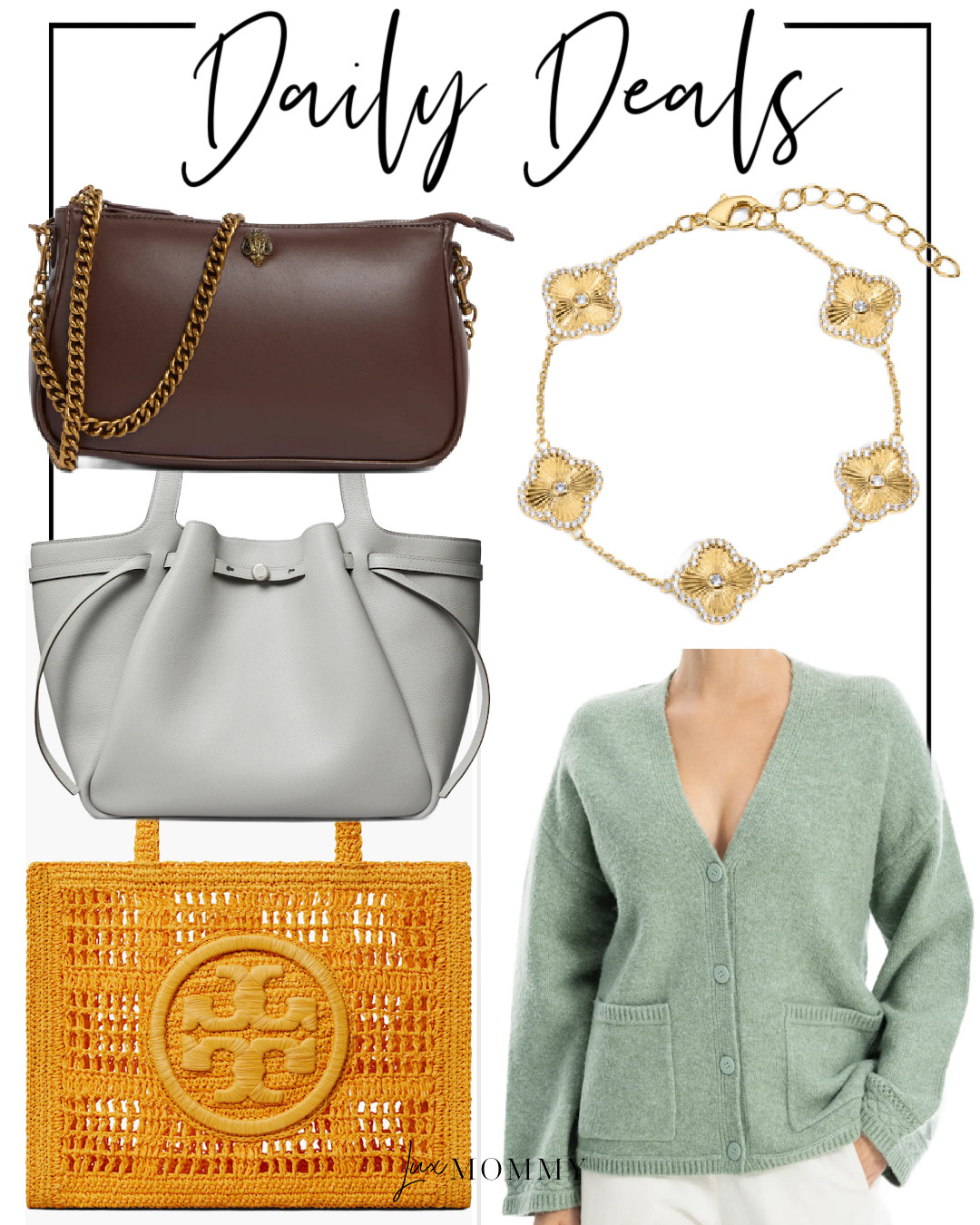 Daily Deals, Deals of the day!!
Icon Bracelet, Tory Burch, Crochet Tote, Leather Tote, V-Neck Cardigan, Kurt Geiger, Crossbody Shoulder Bag 

 #LTKValentine #LTKActive #LTKSaleAlert