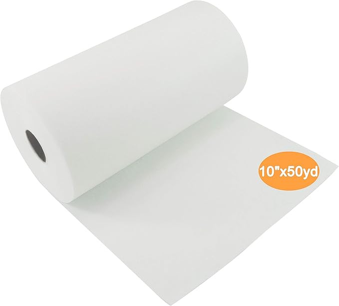 New Brothread Cut Away Machine Embroidery Stabilizer Backing 10" x 50 Yd roll - Medium Weight 2.5... | Amazon (US)